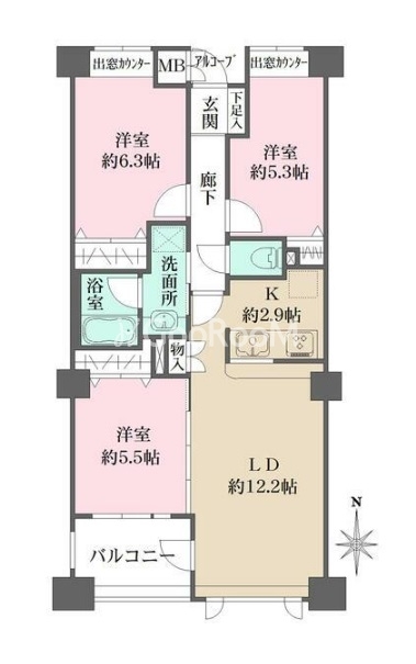3LDK