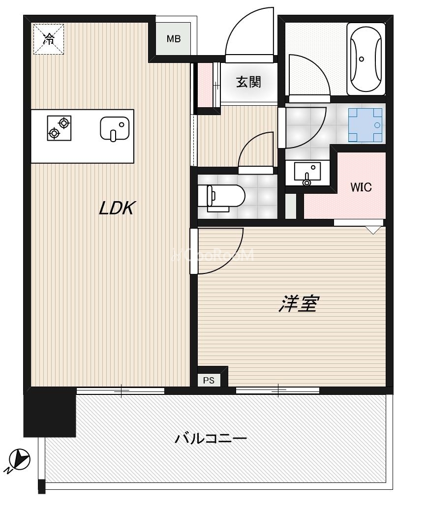 1LDK