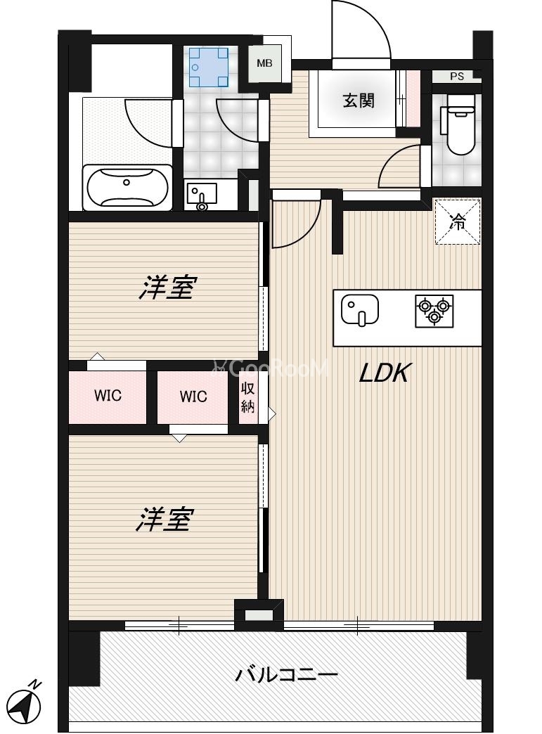 2LDK