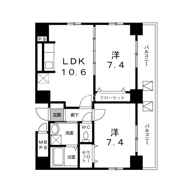 2LDK