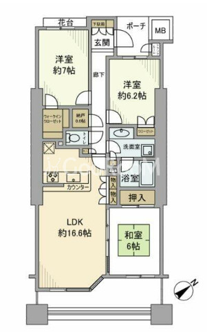 3LDK