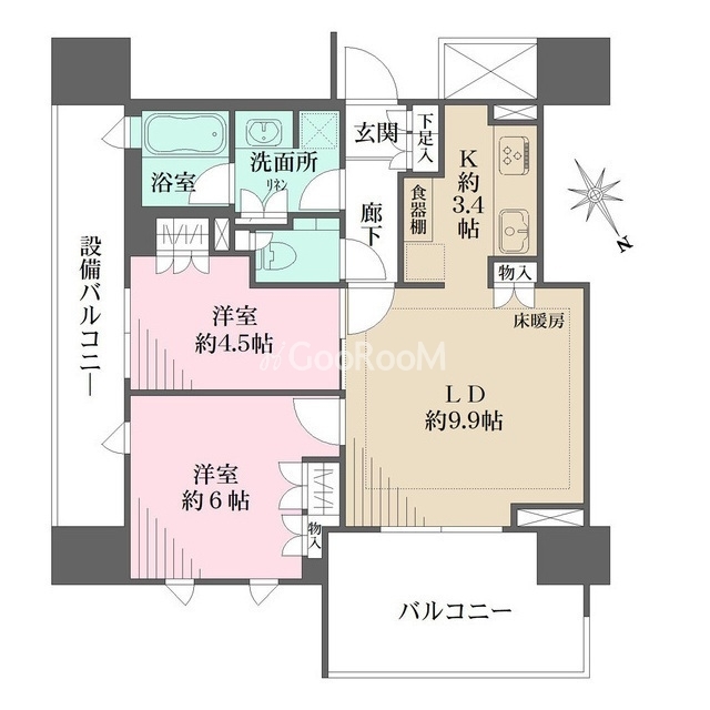 2LDK