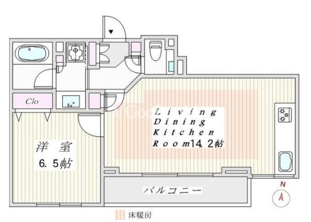 1LDK