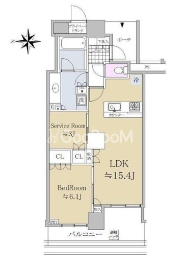 1SLDK