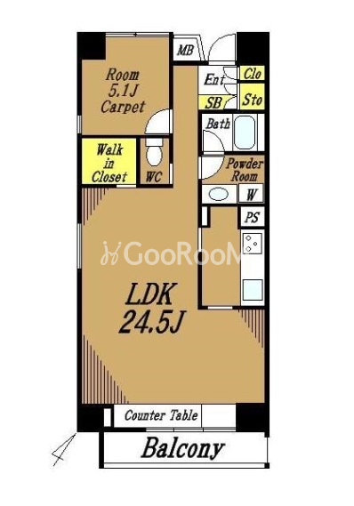 1LDK