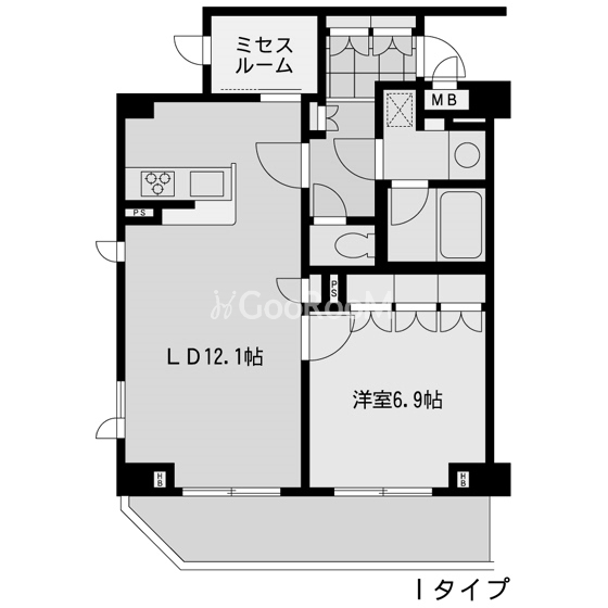 1LDK
