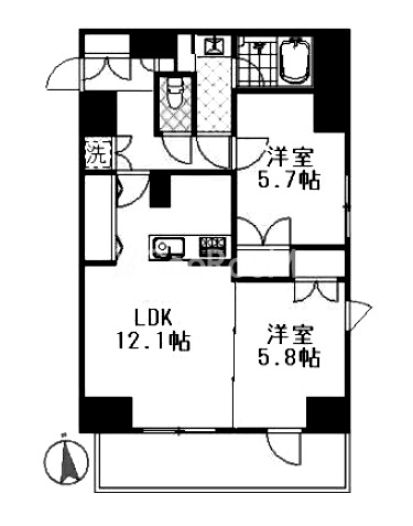 2LDK