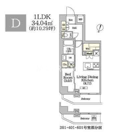 1LDK