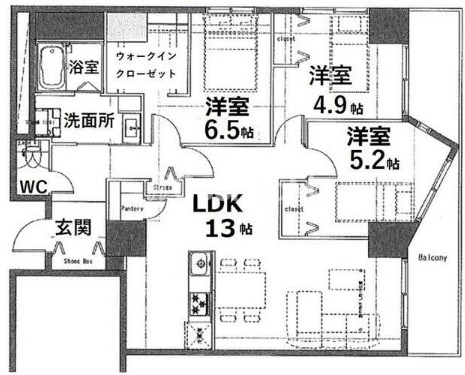 3LDK