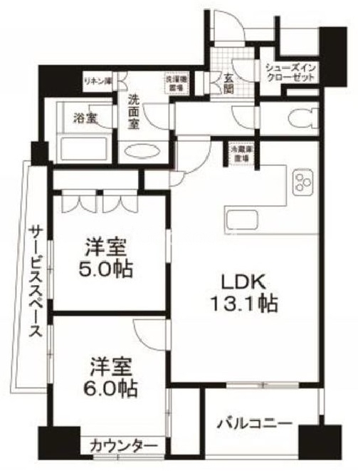 2LDK