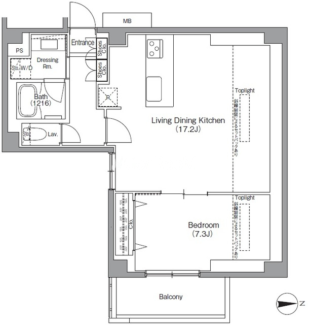 1LDK