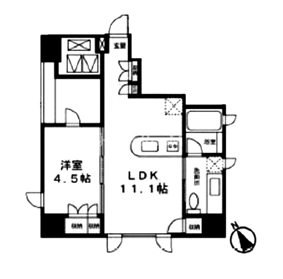 1LDK