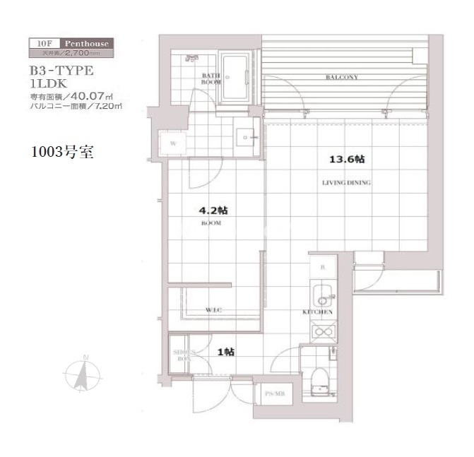 1LDK