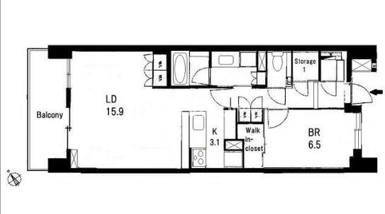 1LDK