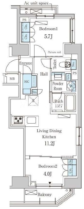 2LDK