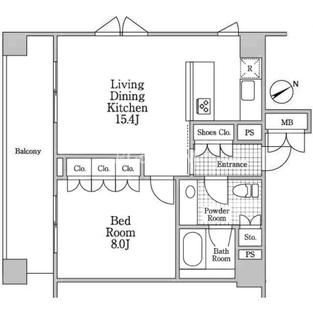 1LDK