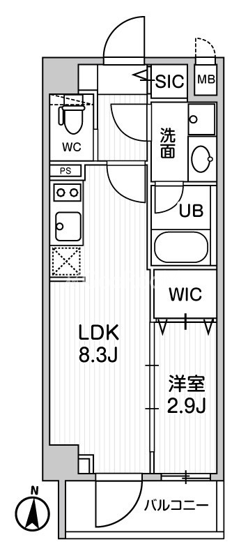 1LDK