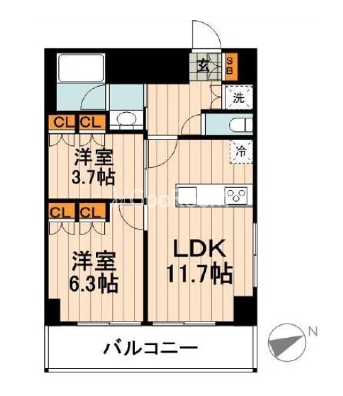 2LDK