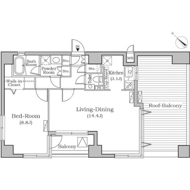 1LDK