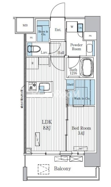 1LDK