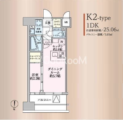 1DK