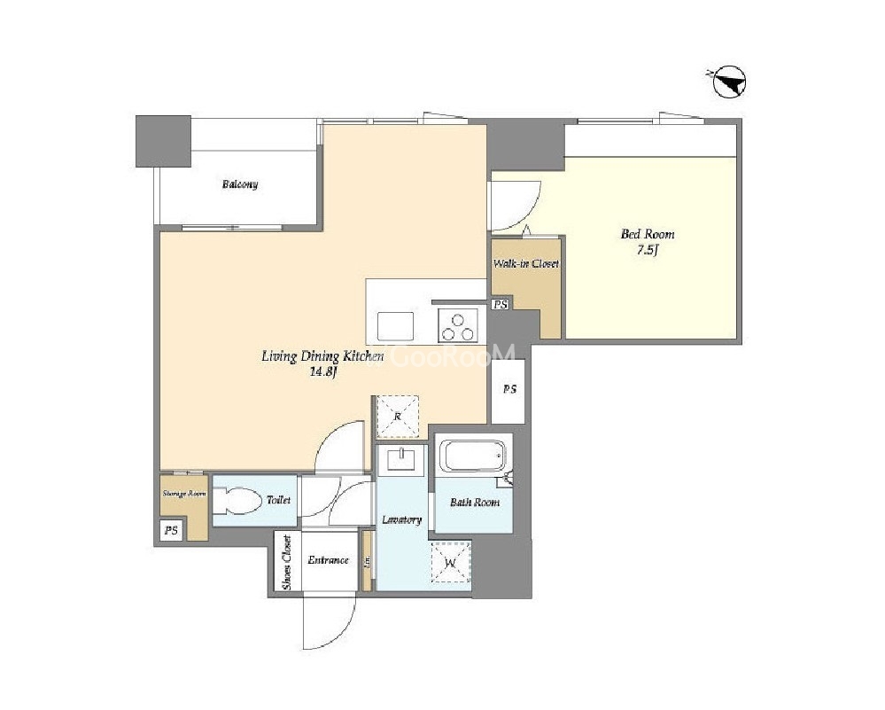 1LDK