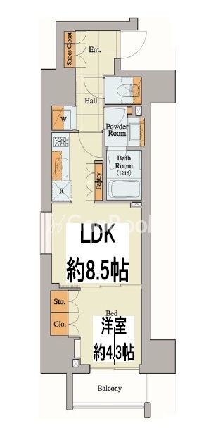 1LDK