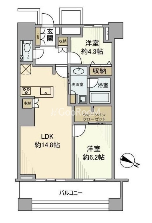 2LDK