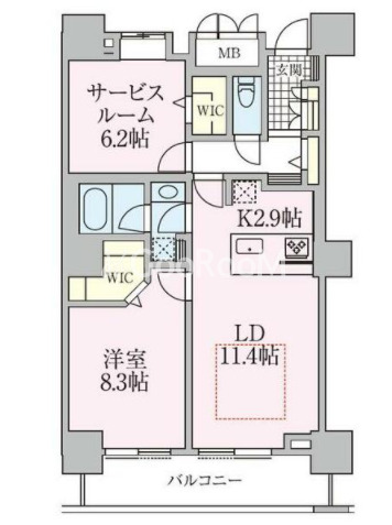 1SLDK
