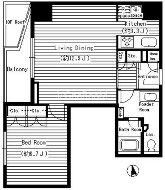 1LDK