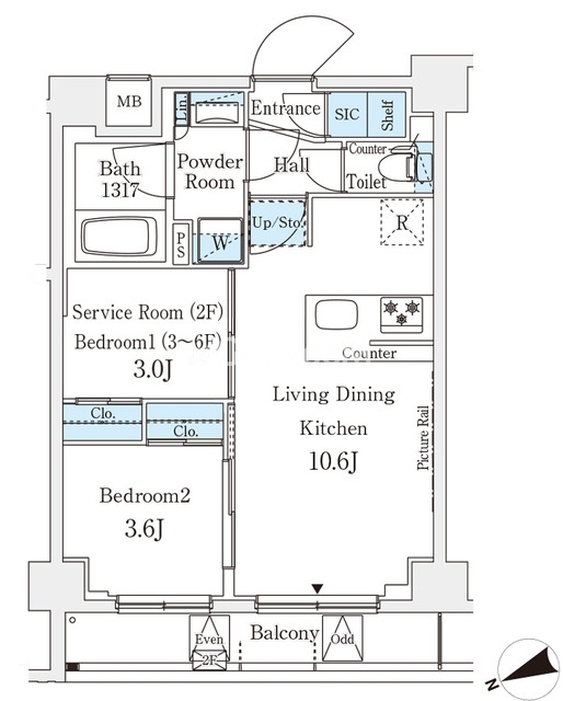 2LDK