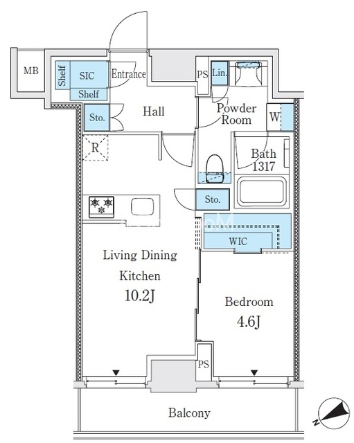 1LDK