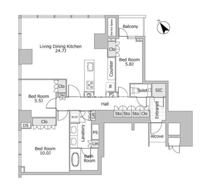 3LDK