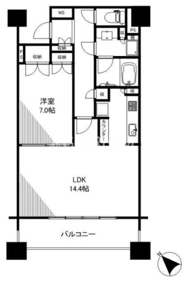 1LDK