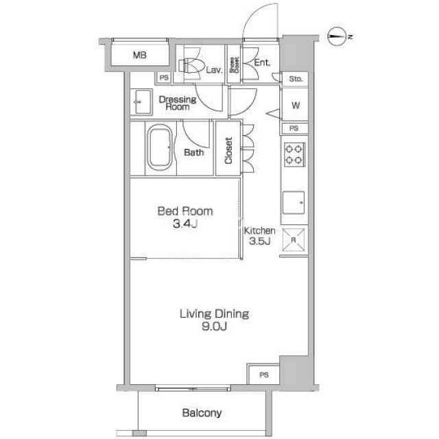 1LDK