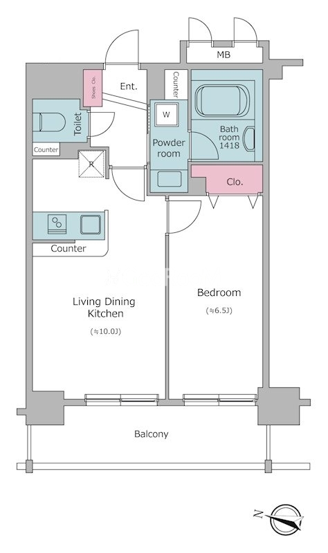 1LDK
