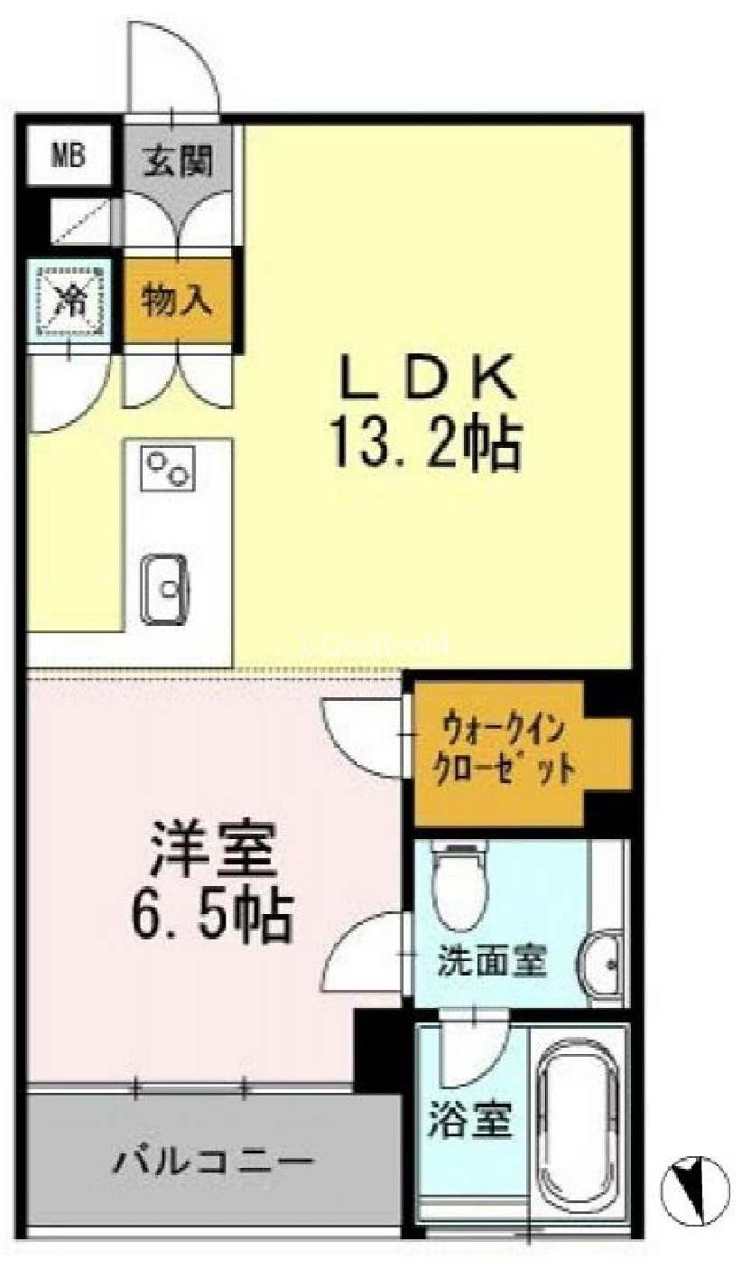 1LDK