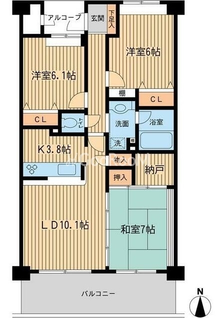 3LDK