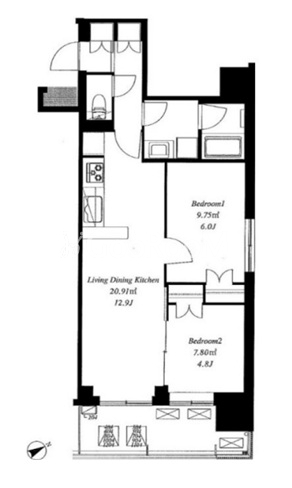 2LDK