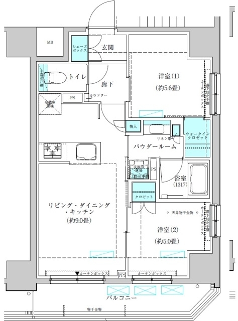 2LDK