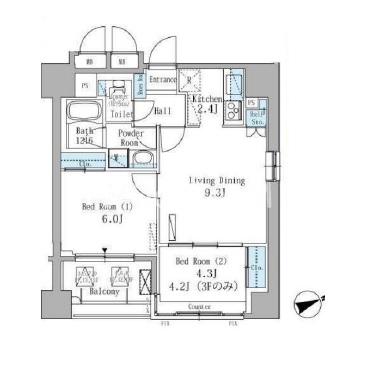 2LDK