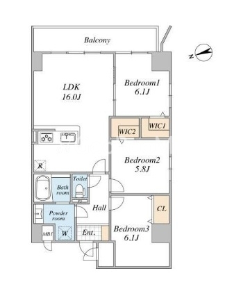 3LDK