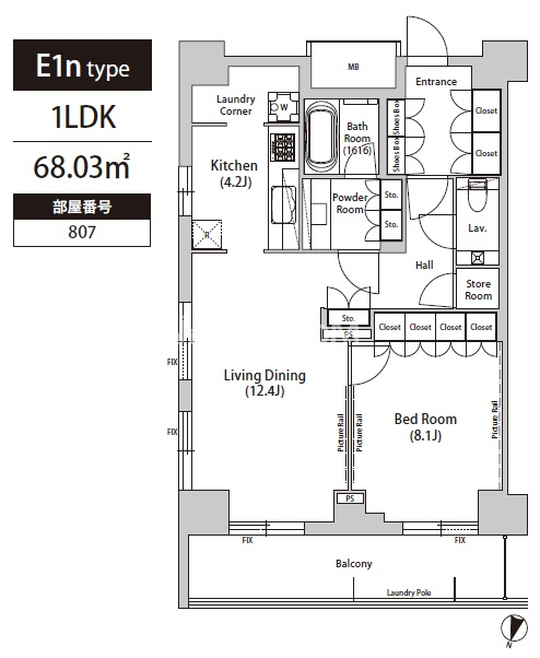 1LDK
