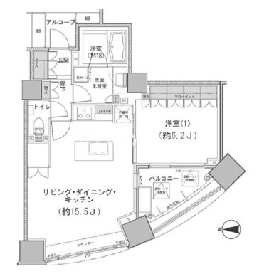 1LDK