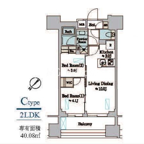 2LDK
