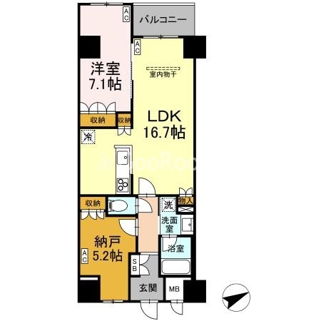 1SLDK