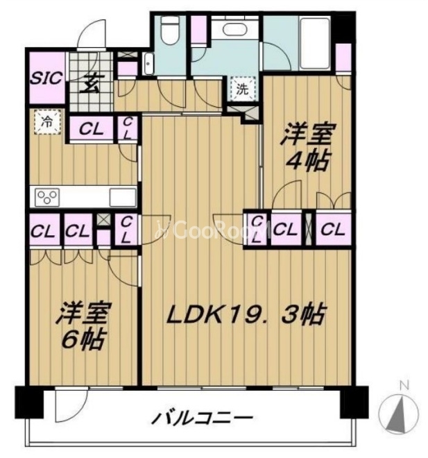 2LDK