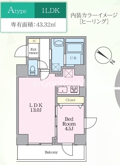 1LDK