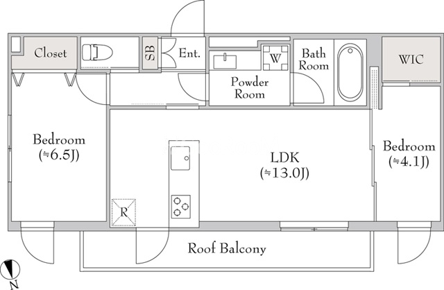 2LDK