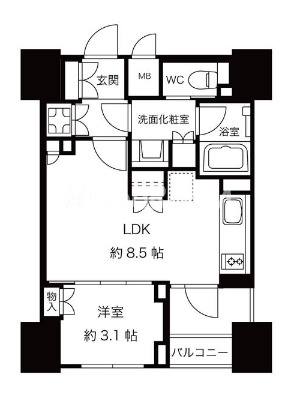 1LDK